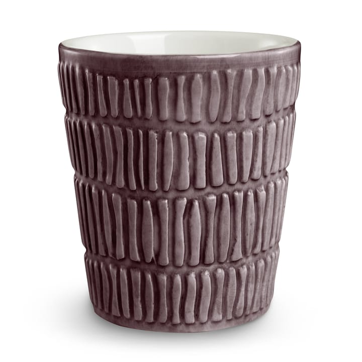 Stripes krus 30 cl - Plum - Mateus