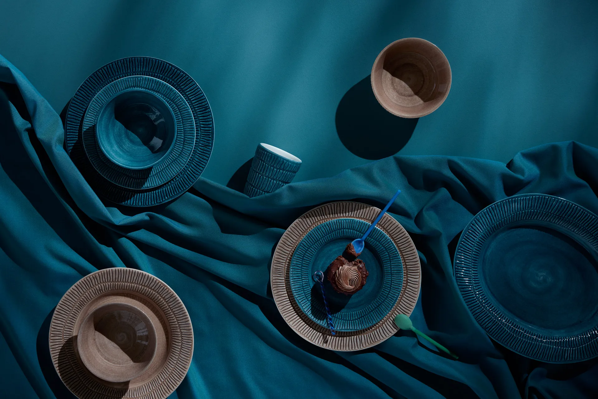 Stripes skål Ø15 cm, Cinnamon Mateus