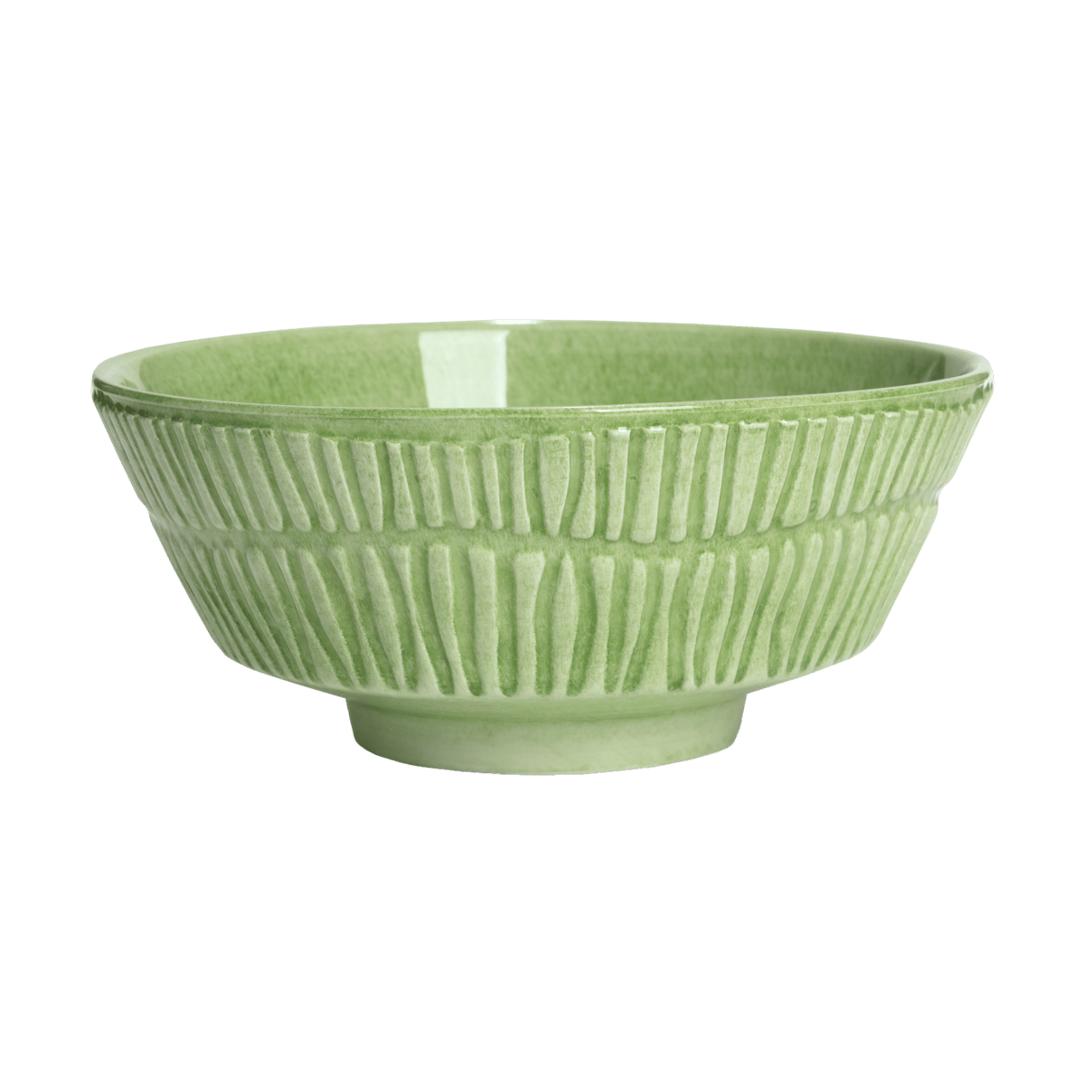 Mateus Stripes skål Ø15 cm Grønn