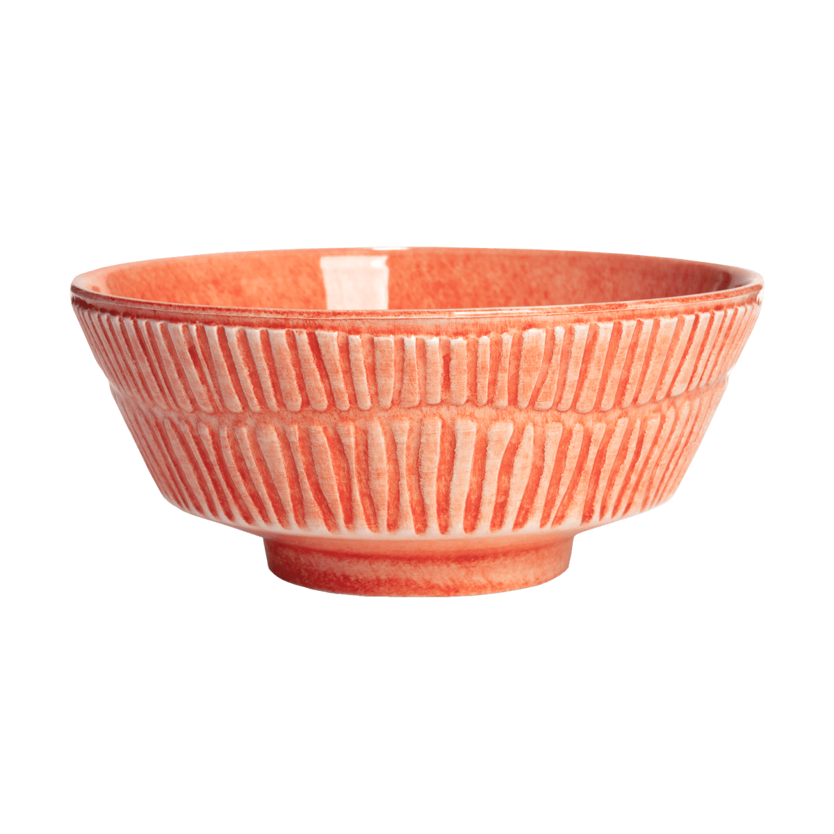 Mateus Stripes skål Ø15 cm Oransje