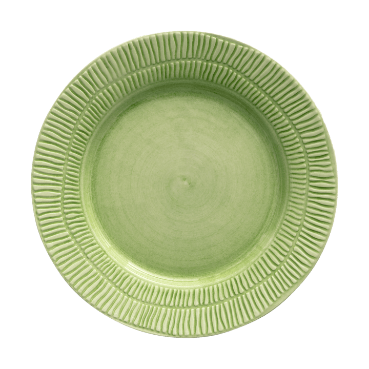 Stripes tallerken Ø28 cm, Grønn Mateus