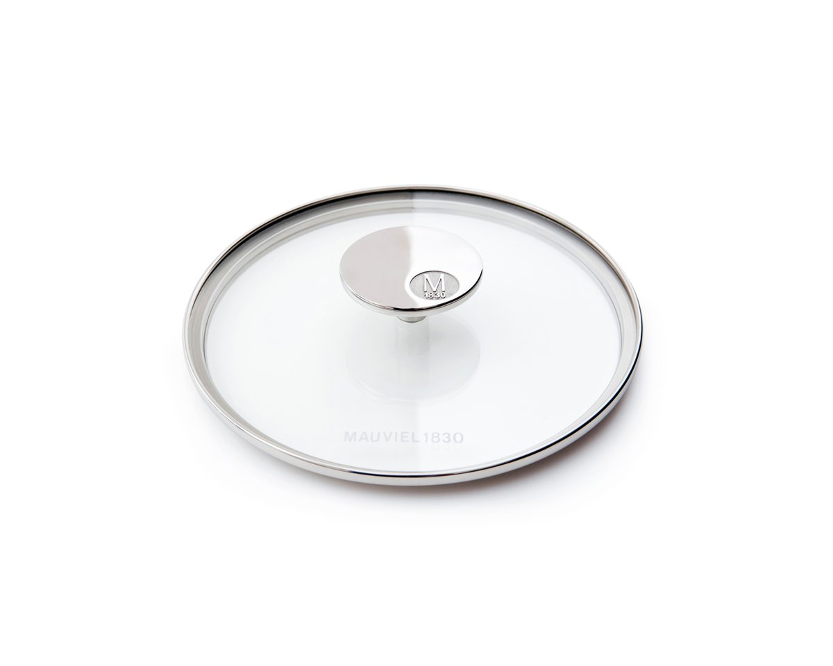 Mauviel Glasslokk M'360 16 cm Glass-stål