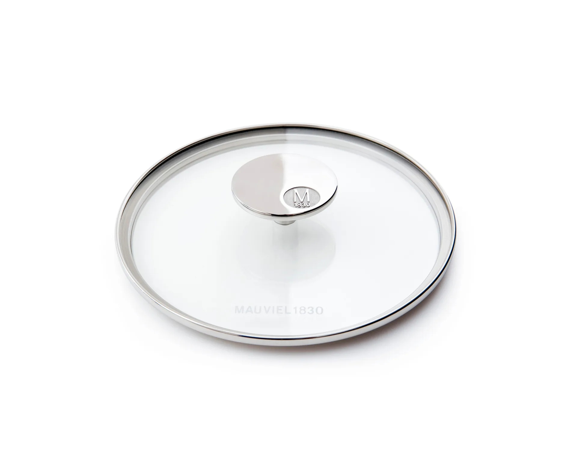 Glasslokk M'360 18 cm, Glasstål Mauviel