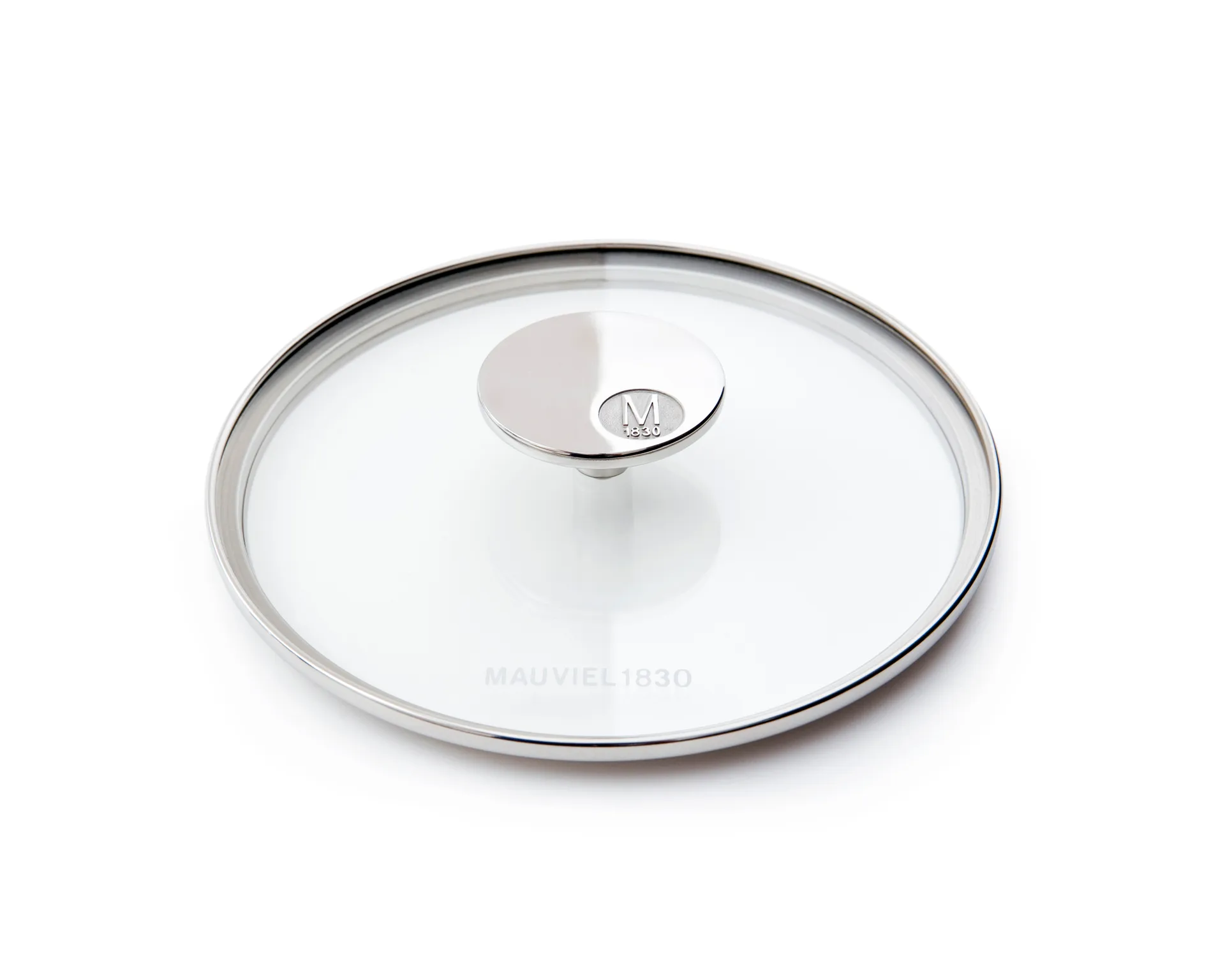 Glasslokk M'360 20 cm, Glass-stål Mauviel