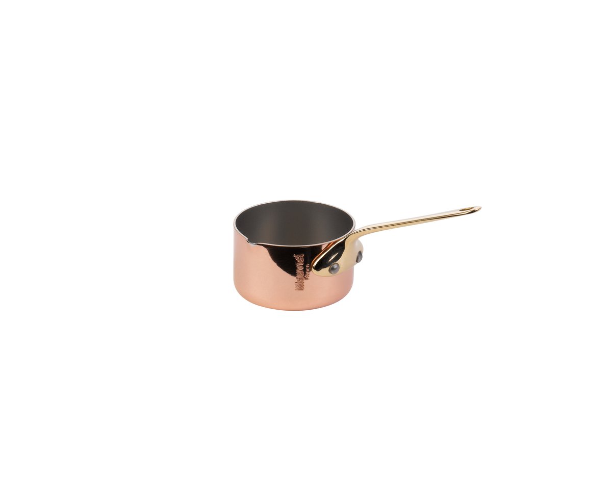 Mauviel Kasserolle med tut mini 5 cl Kobber-messing