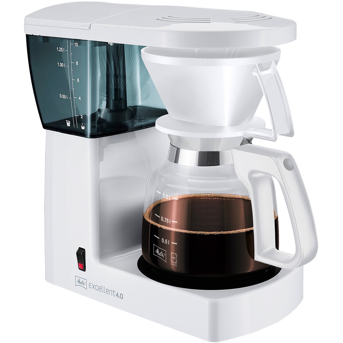 Melitta Excellent 4.0 kaffetrakter Hvit