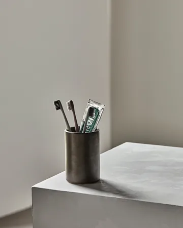 Datura oppbevaringskopp Ø8 cm - Mørkegrå - Meraki