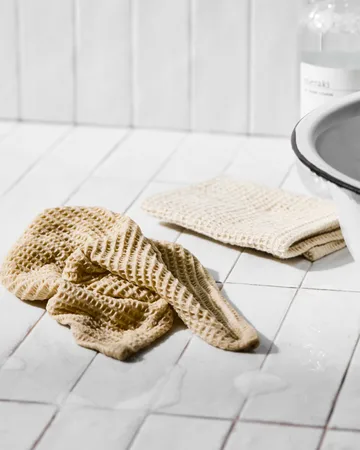 Meraki oppvaskklut 30x30 cm 2-pakning - Beige - Meraki