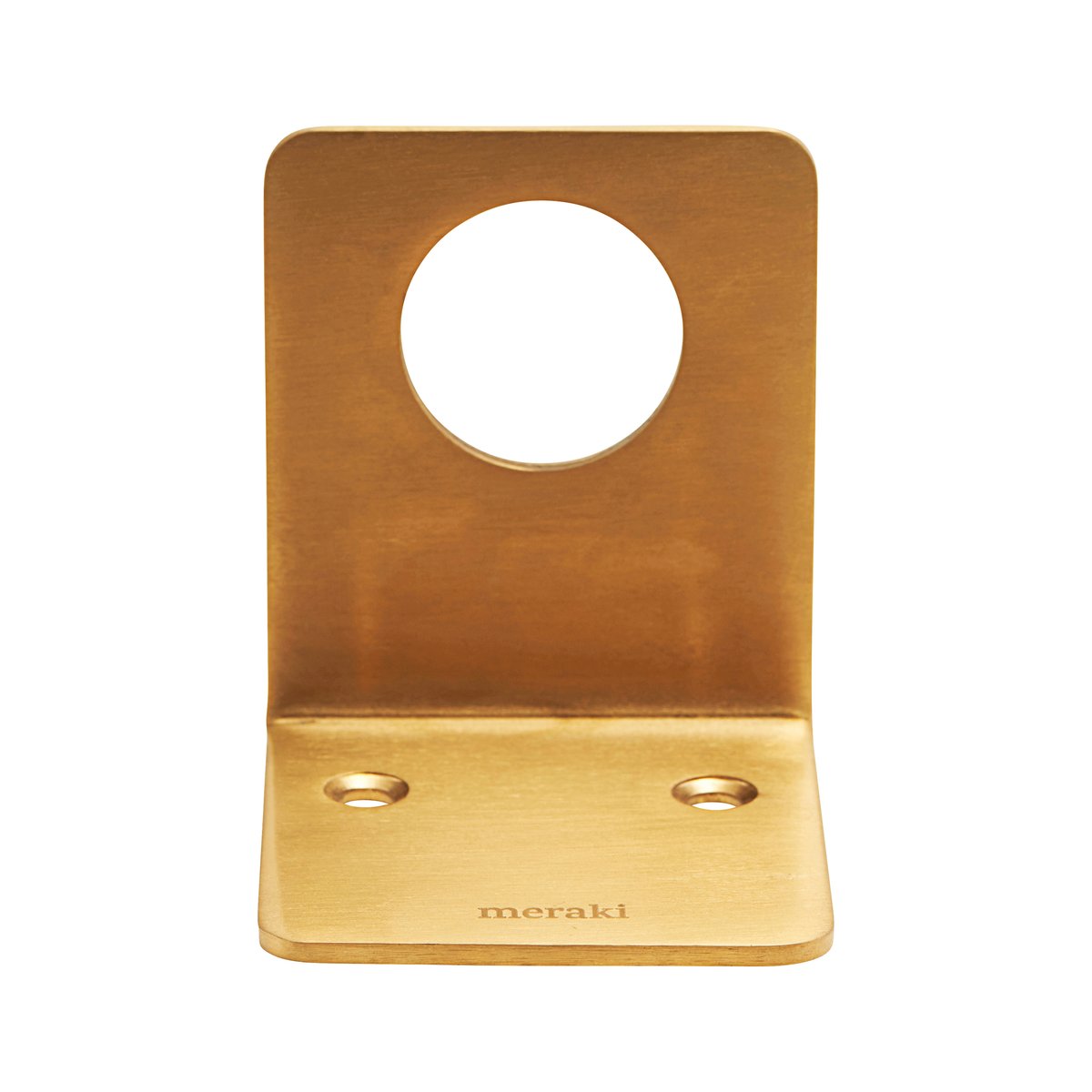 Meraki Wall Bracket Brushed Brass Finish