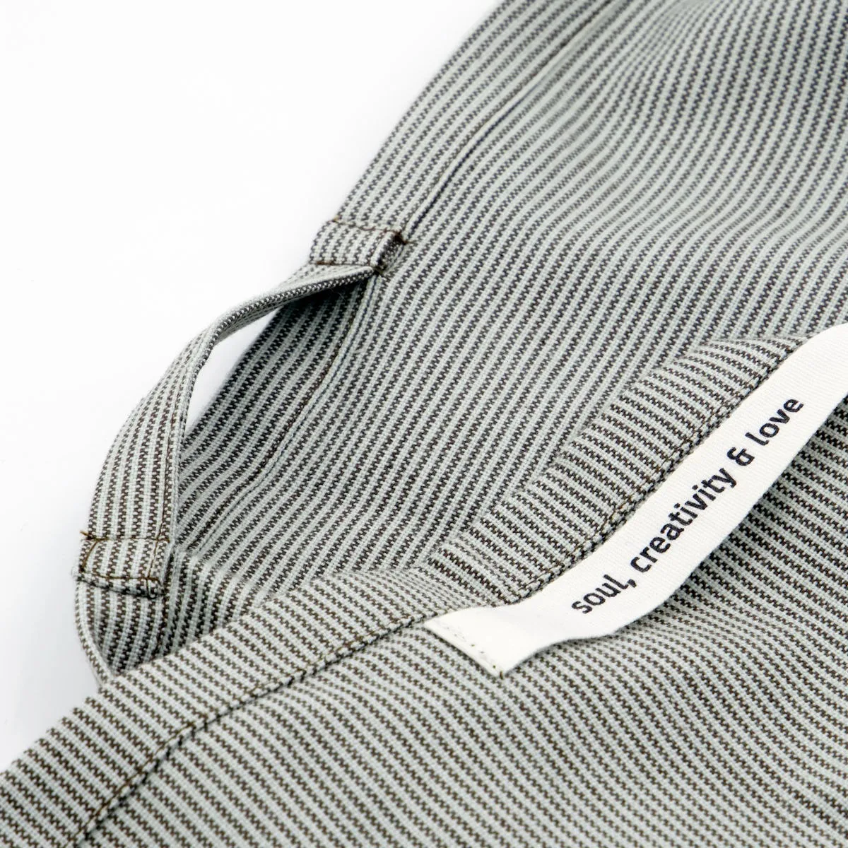 Verum kjøkkenhåndkle 55 x 75 cm 2-pakning, Lysegrå-militærgrønn Meraki