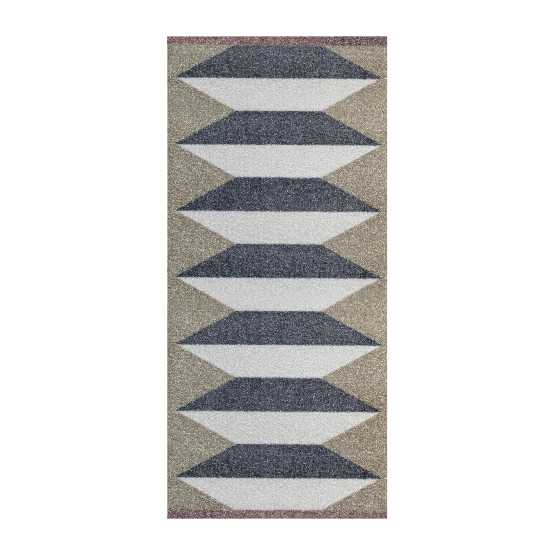 Accordion all-round gulvteppe, Sand, 70 x 155 cm Mette Ditmer