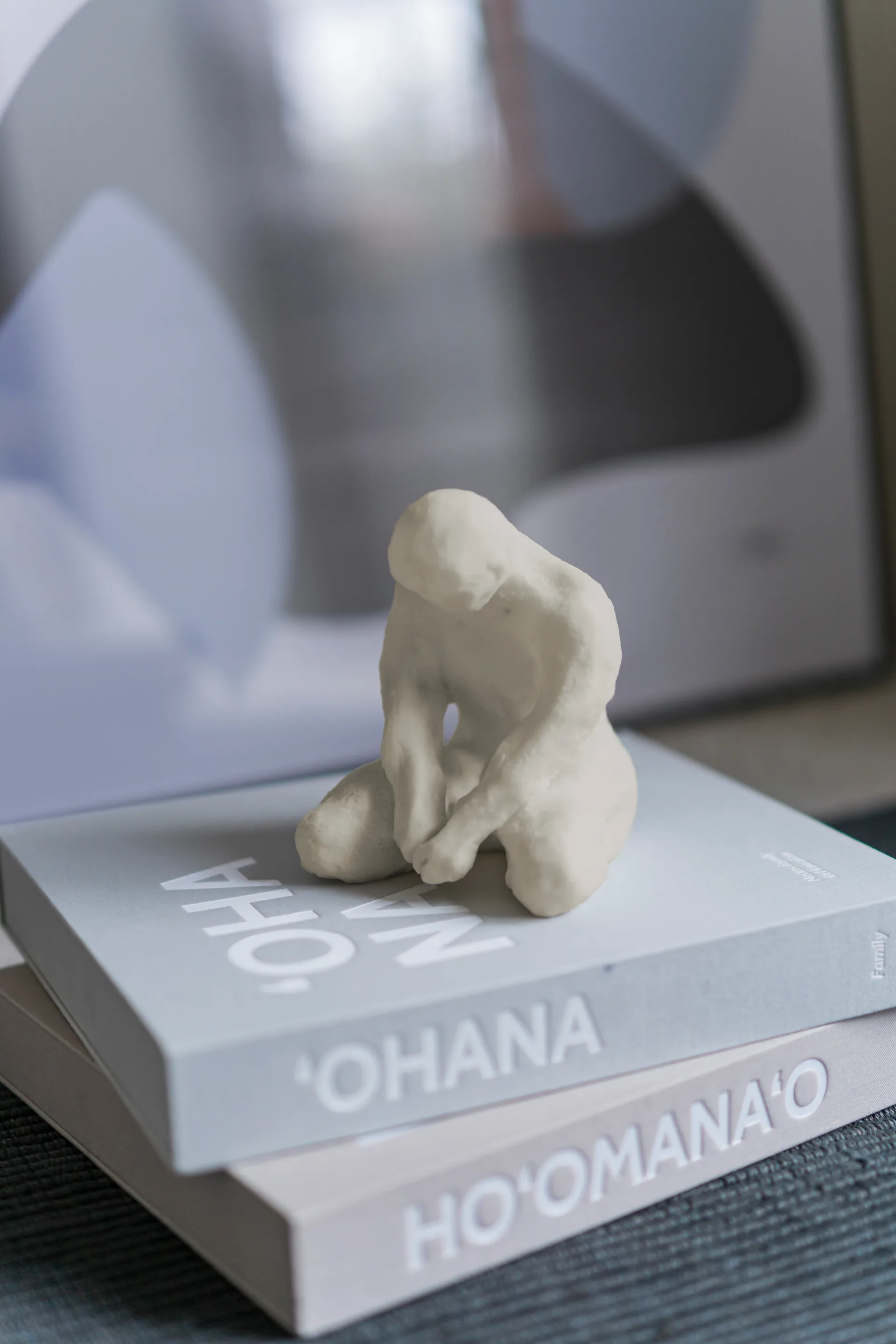 Art piece mediterende mann 15 cm, Sand Mette Ditmer
