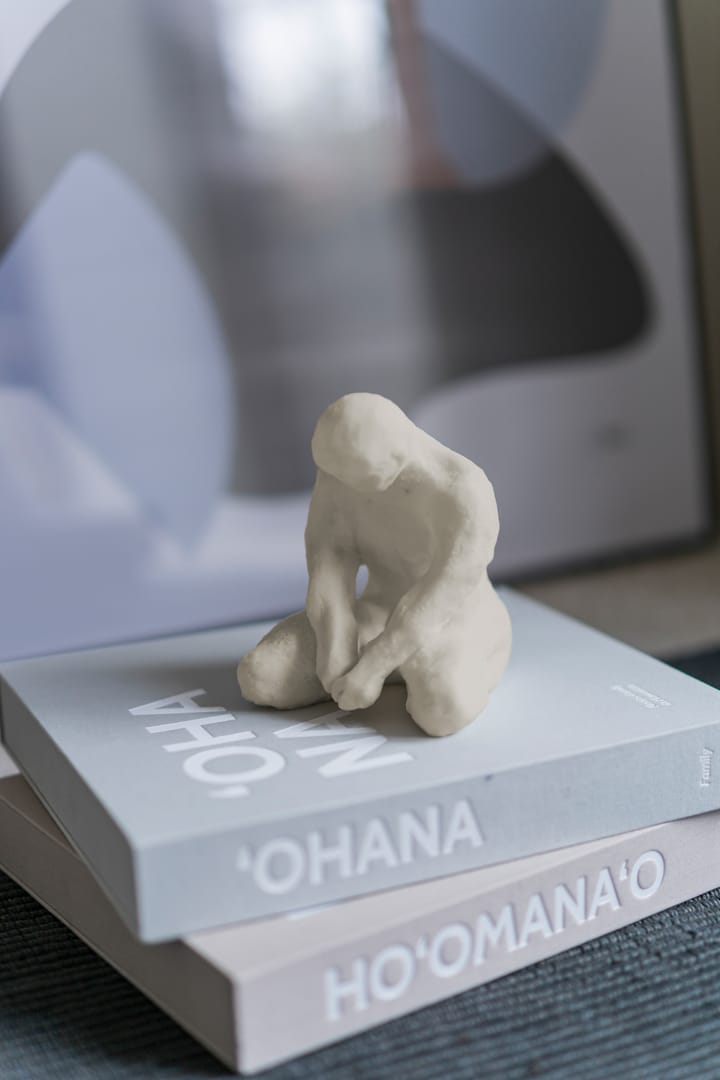 Art piece mediterende mann 15 cm, Sand Mette Ditmer