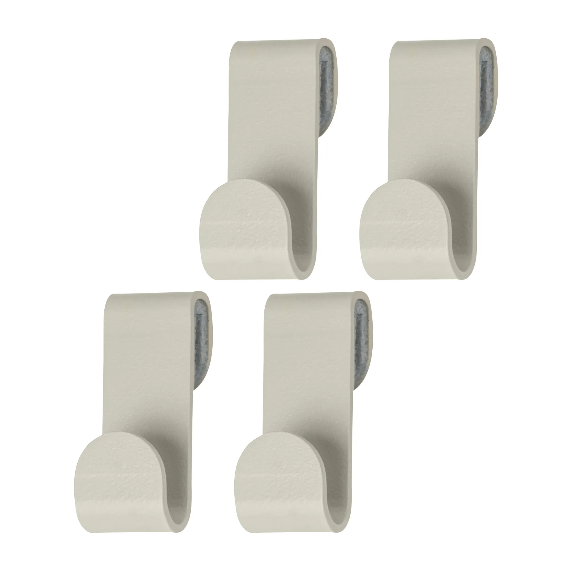 Carry kroker 4-pakning, Sand grey Mette Ditmer