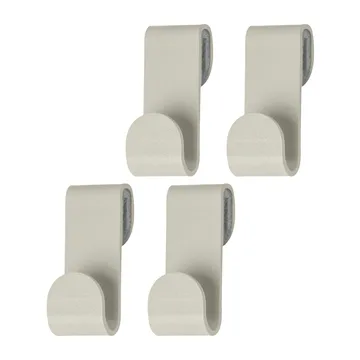 Carry kroker 4-pakning - Sand grey - Mette Ditmer