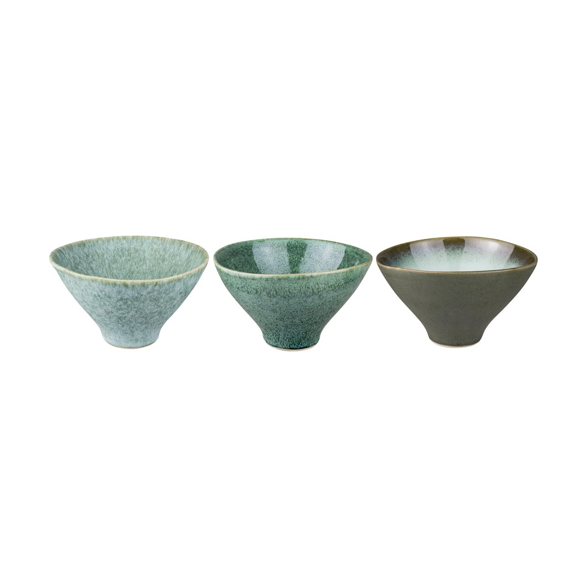 Mette Ditmer Elements bolle medium Ø15,5 cm 3 deler Green