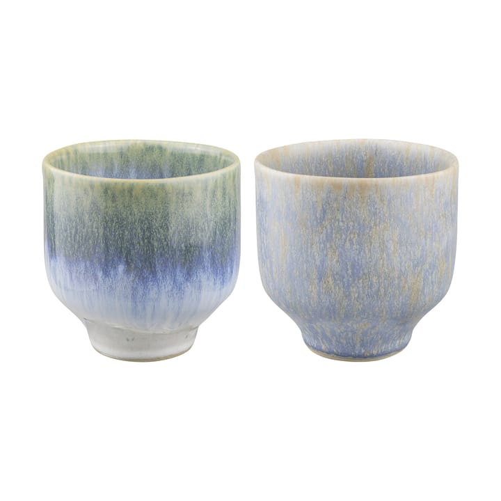 Elements krus 2-pakning - Blue - Mette Ditmer