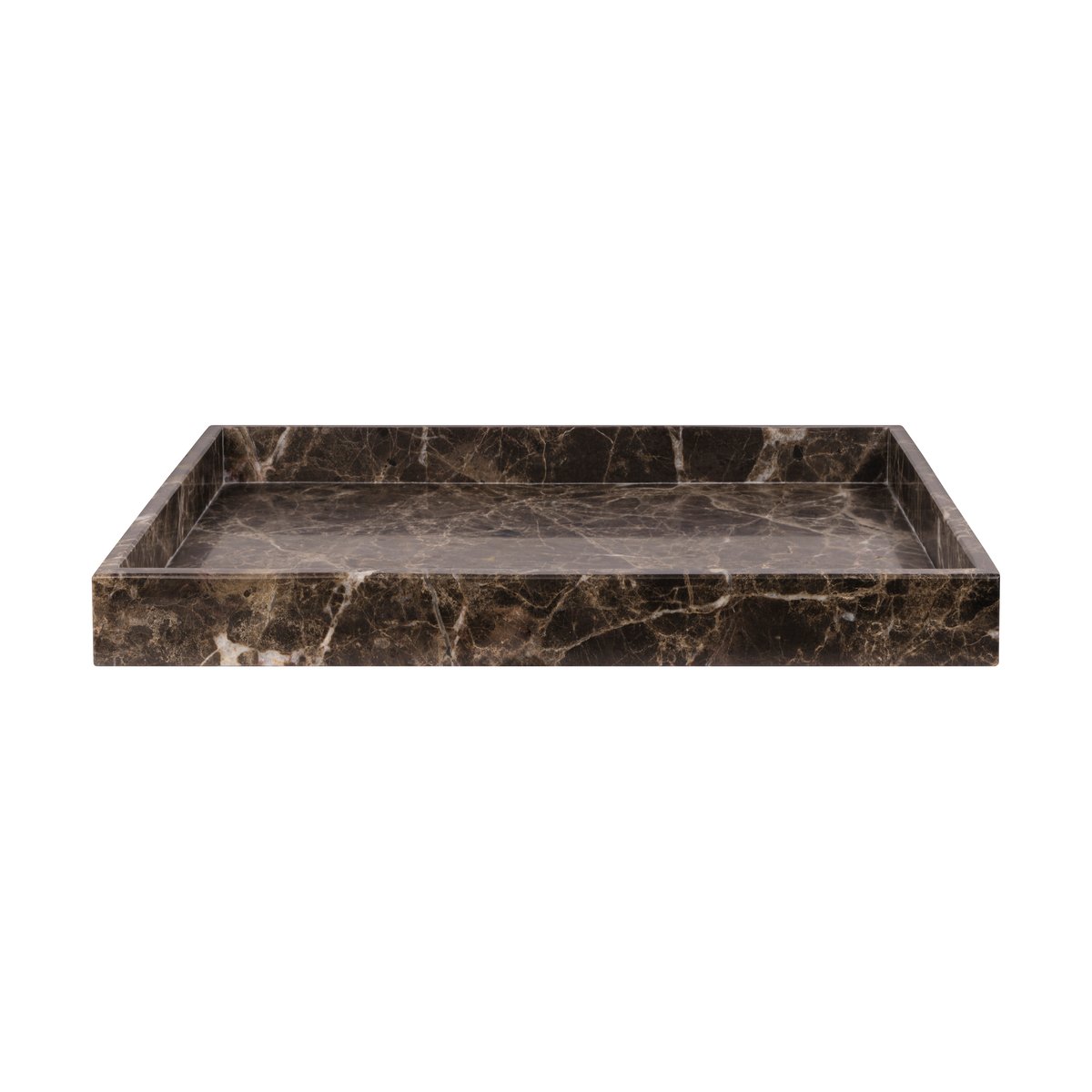 Mette Ditmer Marble dekorasjonsbrett large 30x40 cm Brown