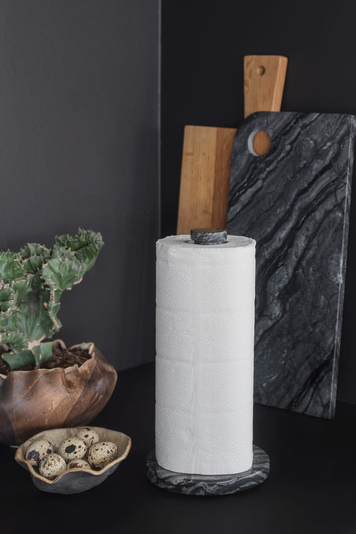 Marble Papirhåndkleholder, Black-grey Mette Ditmer