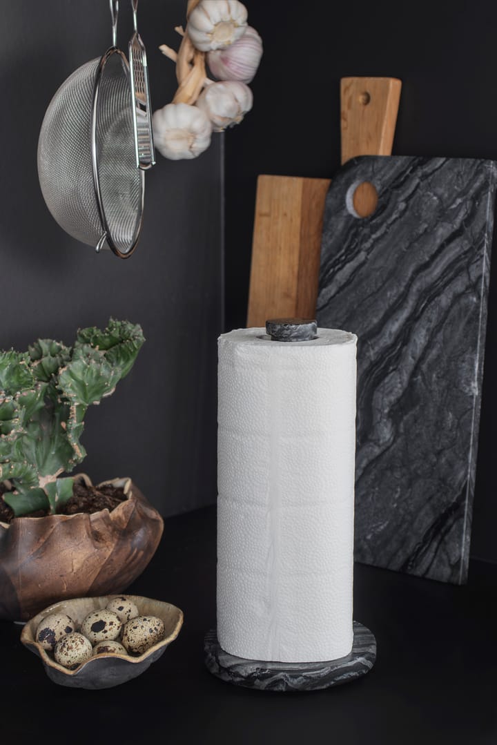 Marble Papirhåndkleholder, Black-grey Mette Ditmer