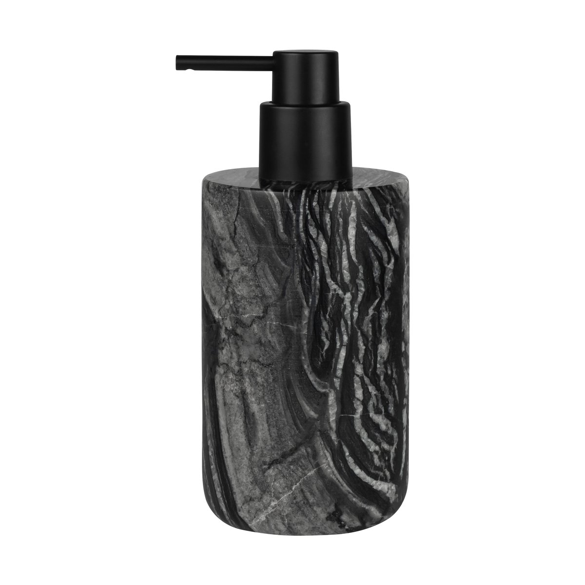 Mette Ditmer Marble såpepumpe 17,5 cm Sort-grå