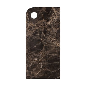 Marble serveringsbrett large 18x38 cm - Brown - Mette Ditmer