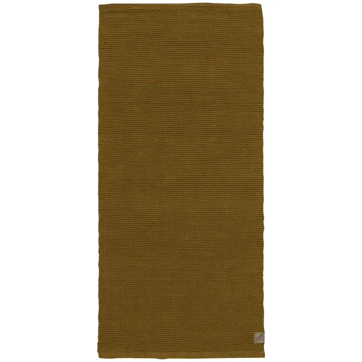 Ribbon teppe 70x150 cm - Tobacco - Mette Ditmer