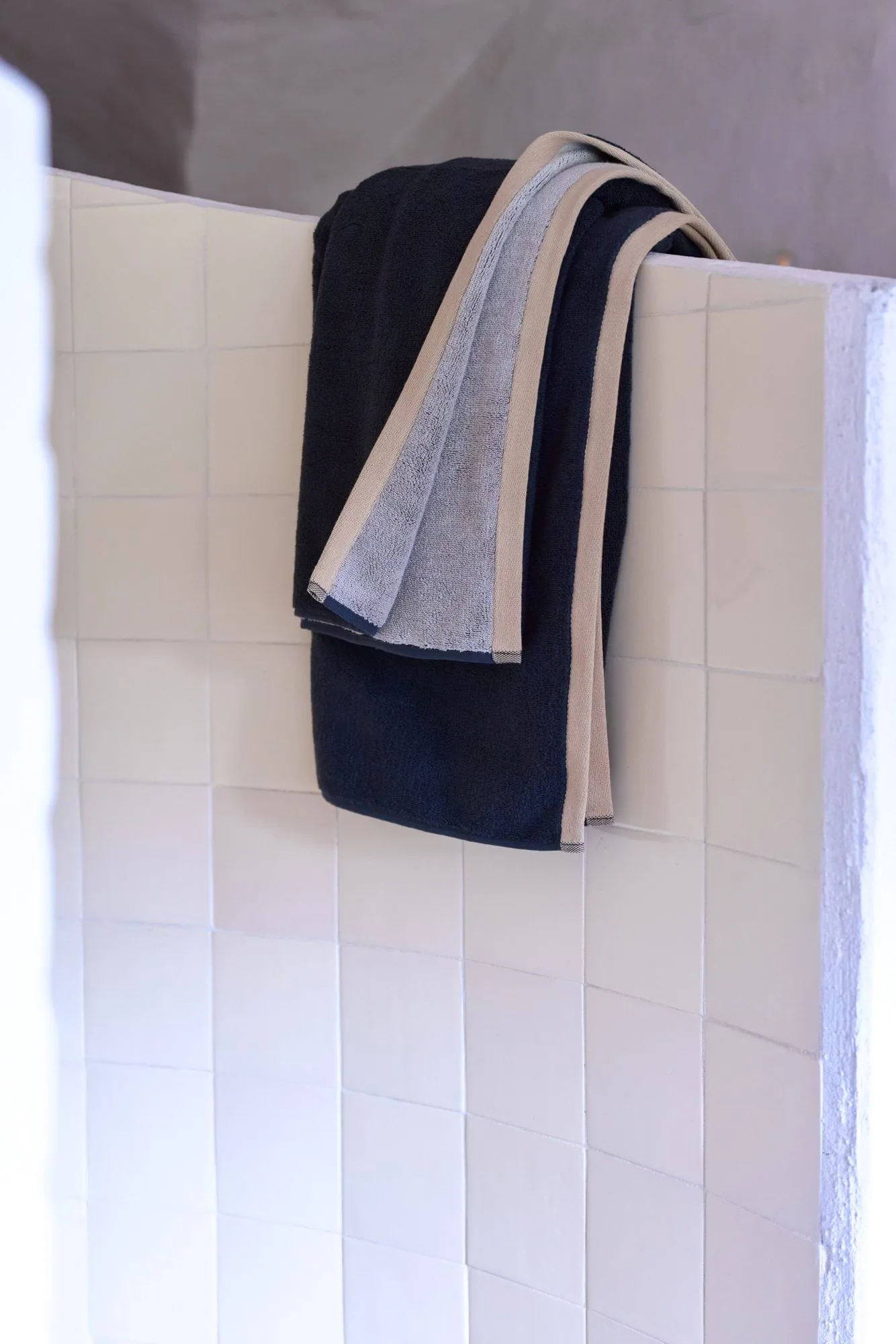 Soft håndkle 50x90 cm, Grey (grå), 50x90 cm Mette Ditmer