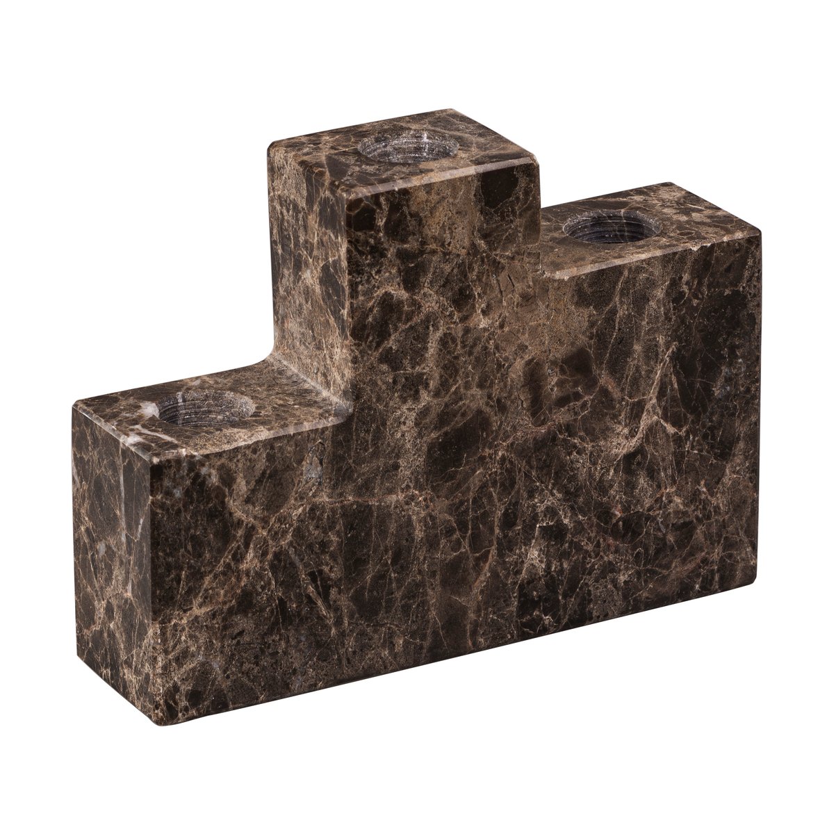Mette Ditmer Step trio lysestake Brown