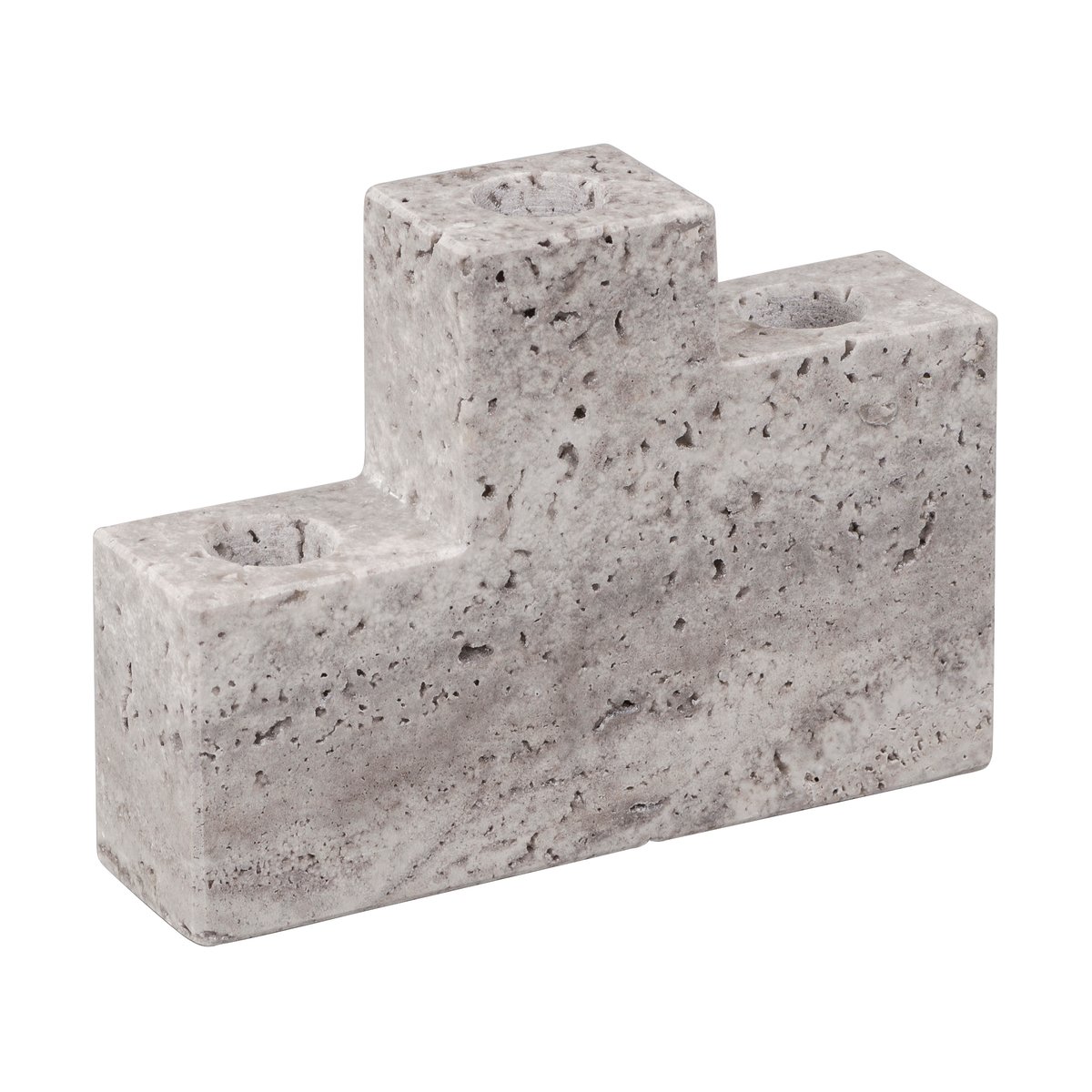 Mette Ditmer Step trio lysestake Chalk