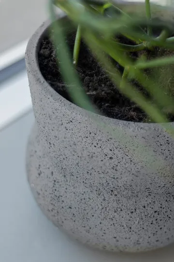 Stone blomsterpotte Ø 17 cm - Grey - Mette Ditmer