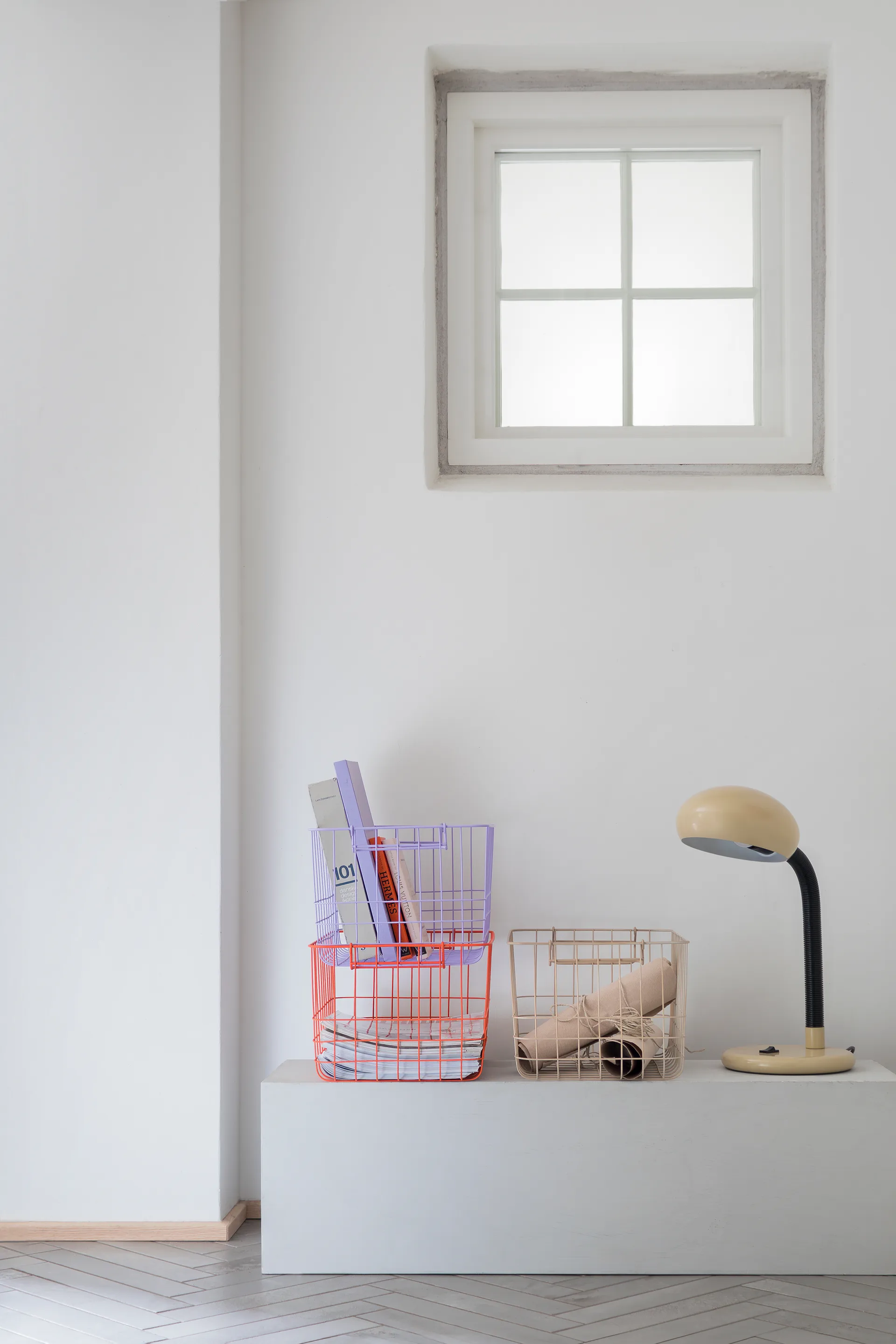 Store-it oppbevaringskurv medium, Lilac Mette Ditmer