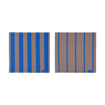 Stripes kjøkkenklut 33x33 cm 2-pack - Blush - Mette Ditmer