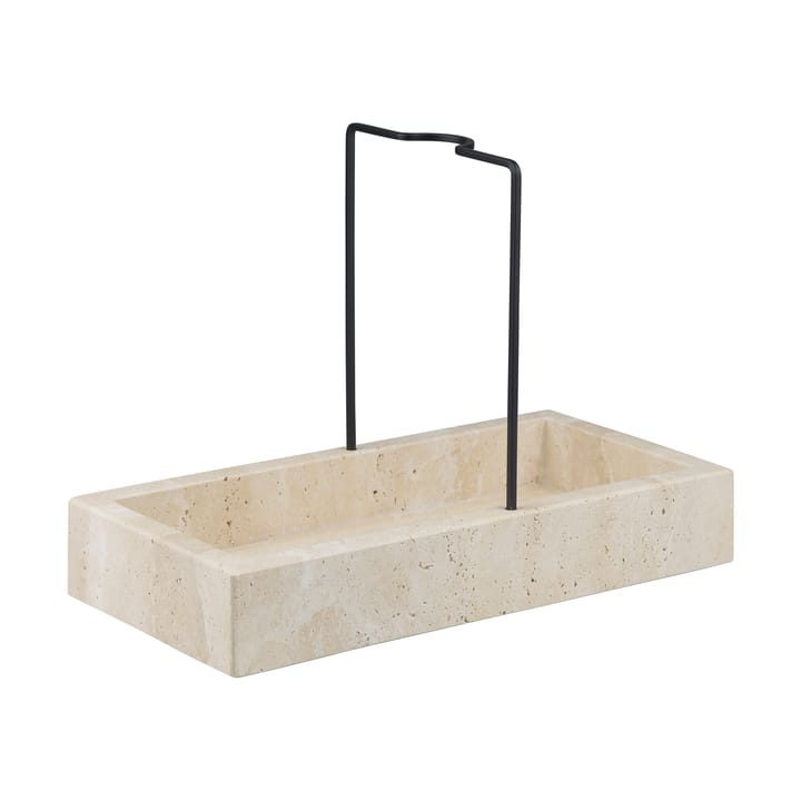 Travertin kjøkkenbenkorganisator 12x23,5 cm - Linen - Mette Ditmer