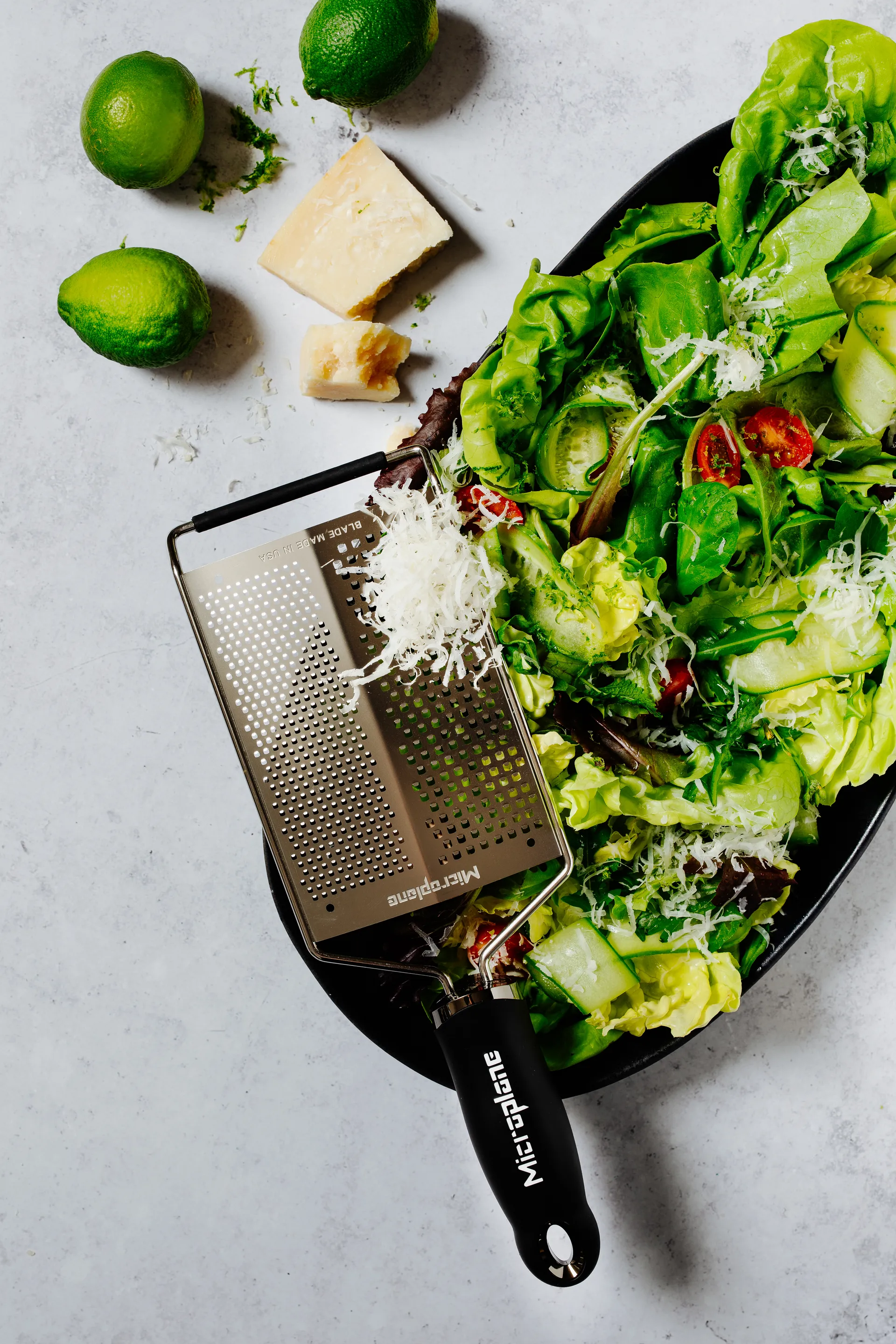 Gourmet Dual Blade rivjern 31 cm, Black Microplane