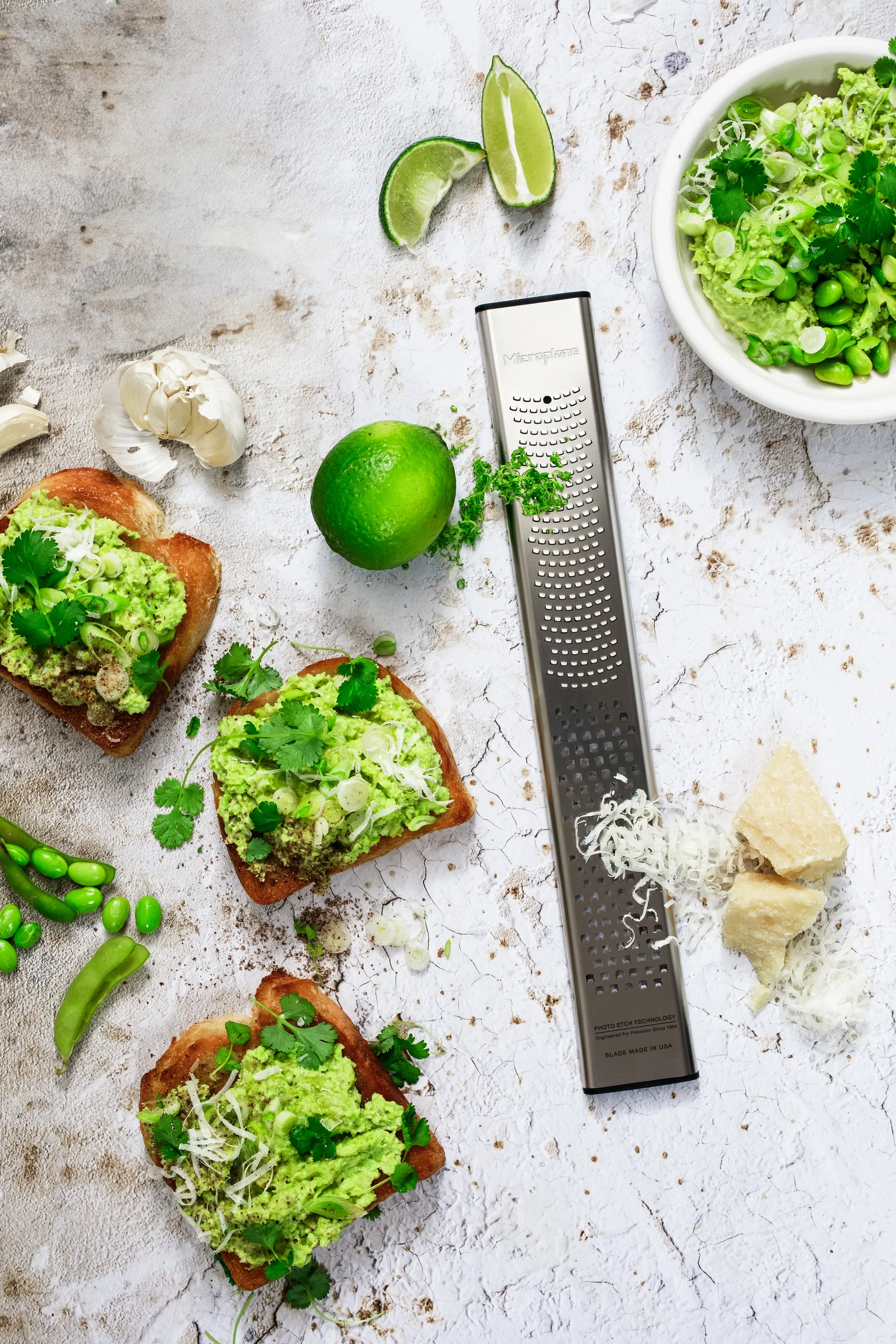 Microplane Dual Blade 30-års jubileum zestjern, Stainless steel Microplane