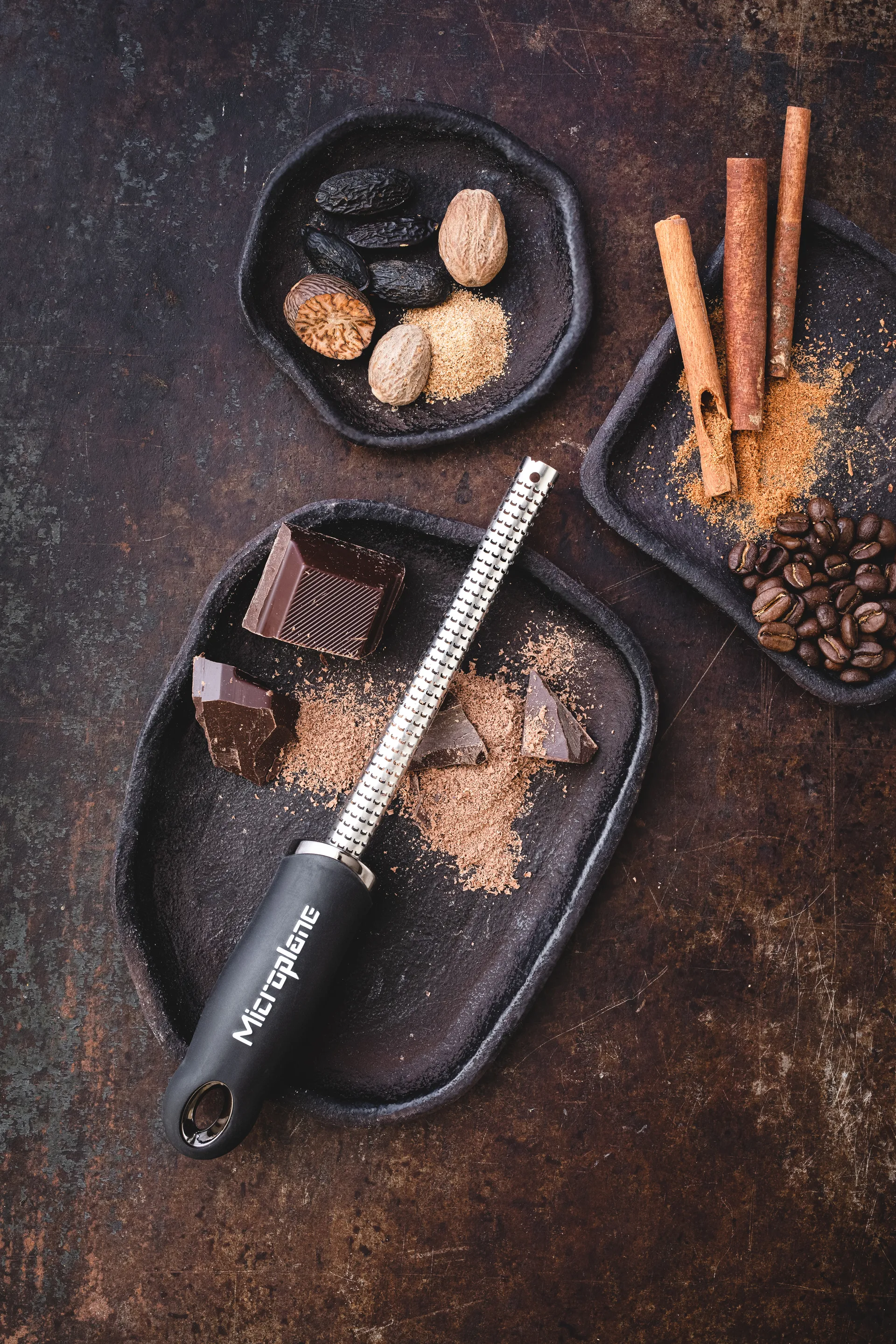 Premium Classic krydderrivjern 23 cm, Black Microplane