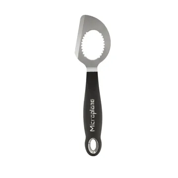 Professional 3-i-1 avokadodeler 17 cm - Black - Microplane