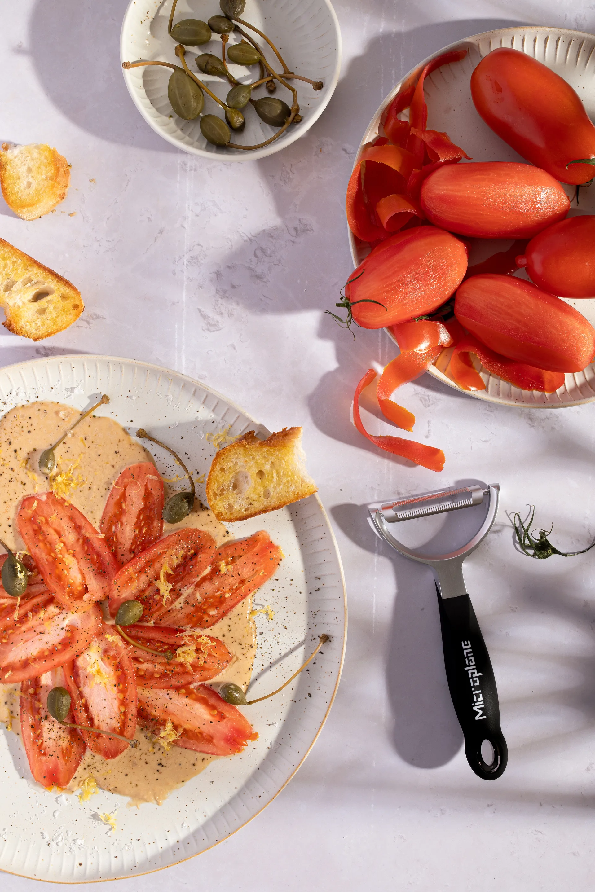 Professional Y-skreller tagget 16,4 cm, Black Microplane