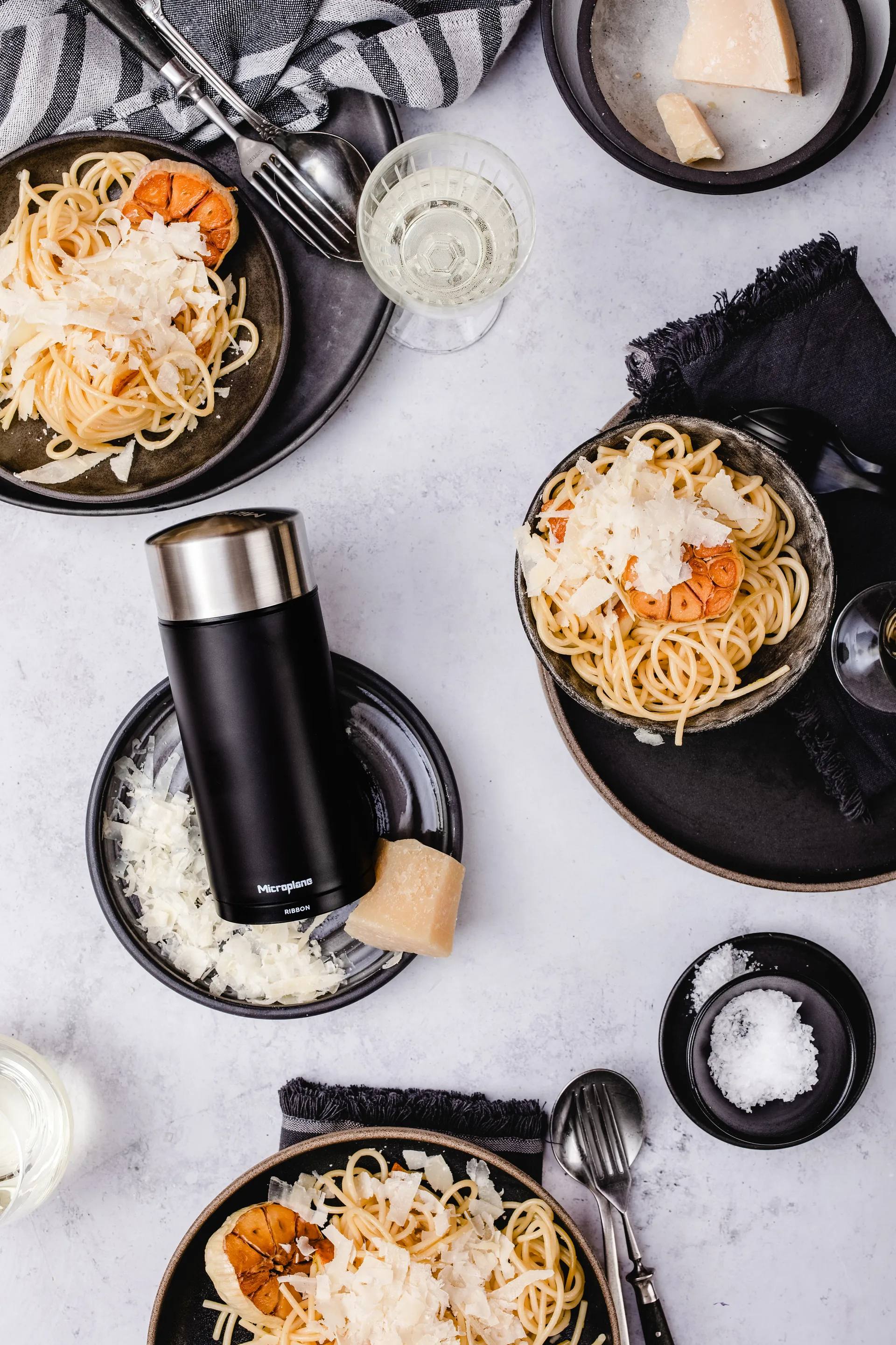 Speciality 3-i-1 universell kvern 18,5 cm, Black Microplane