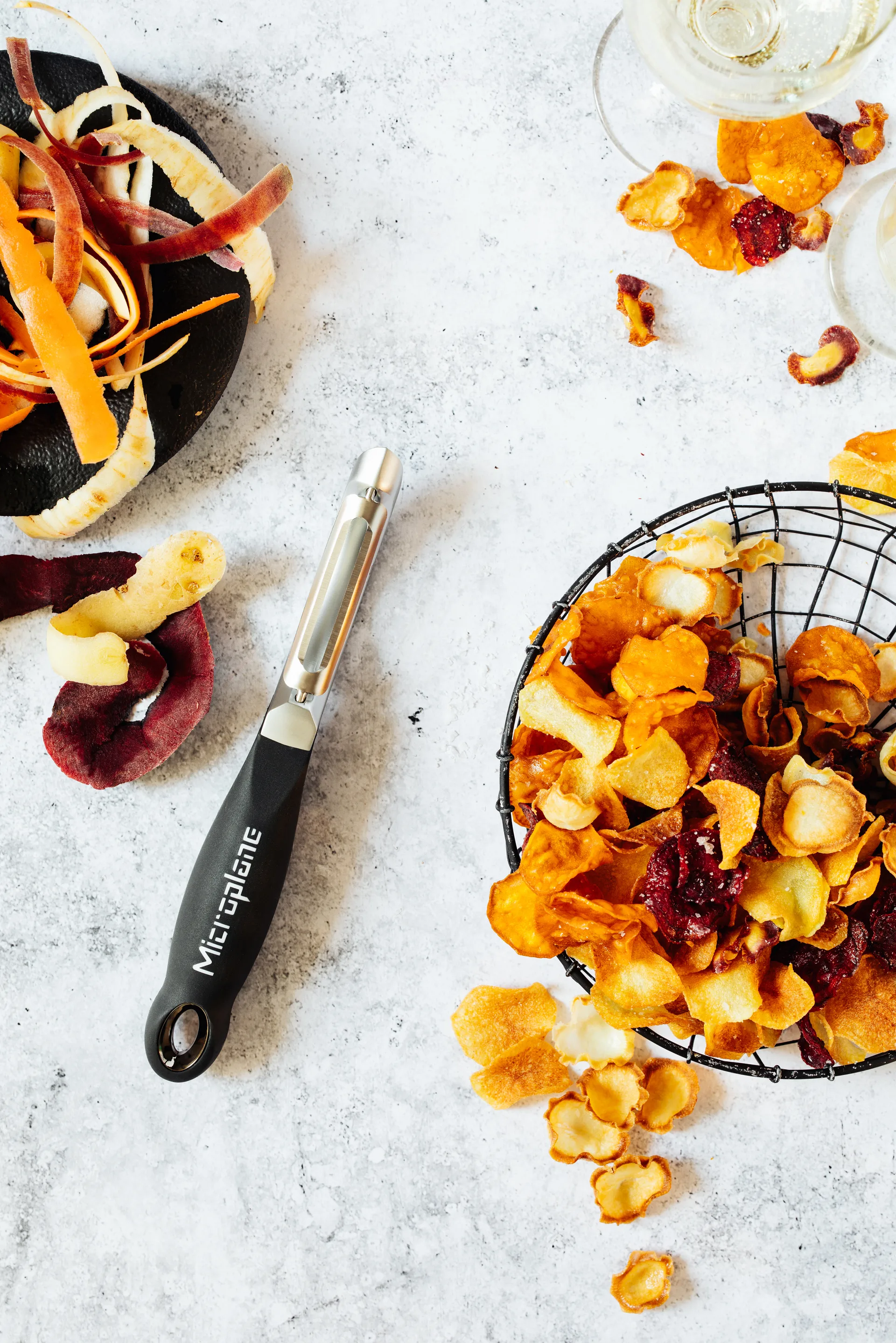 Speciality Professional potetskreller 18,5 cm, Black Microplane