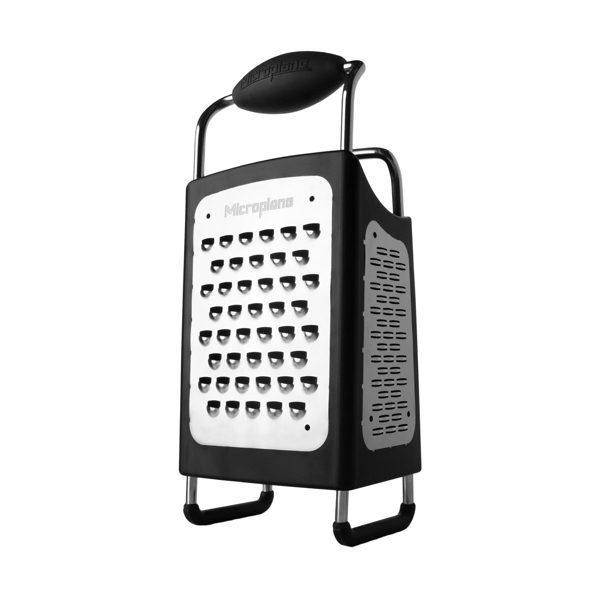 Box grater with 4 surfaces