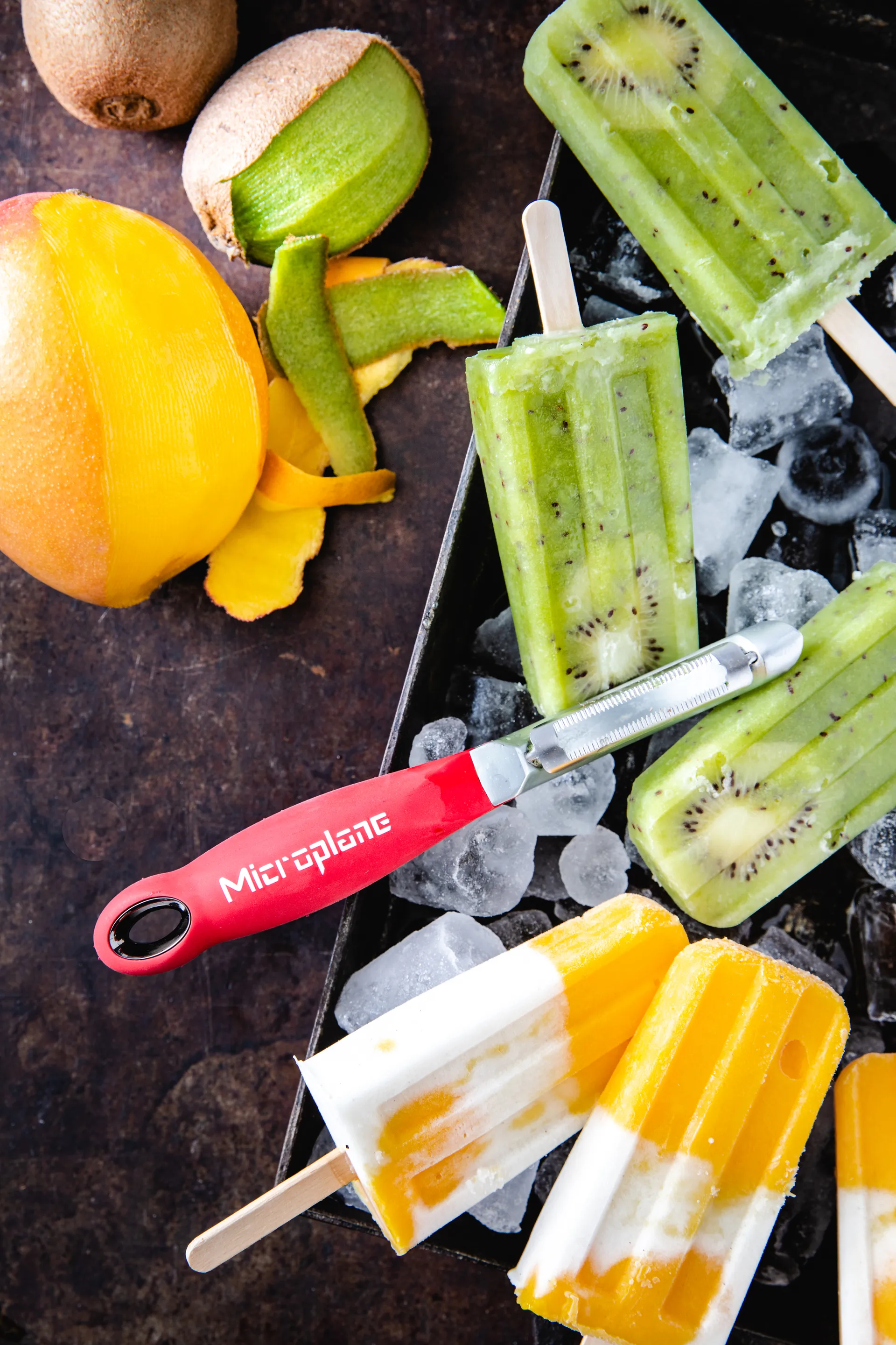 Speciality tagget potetskreller 18,5 cm, Red Microplane