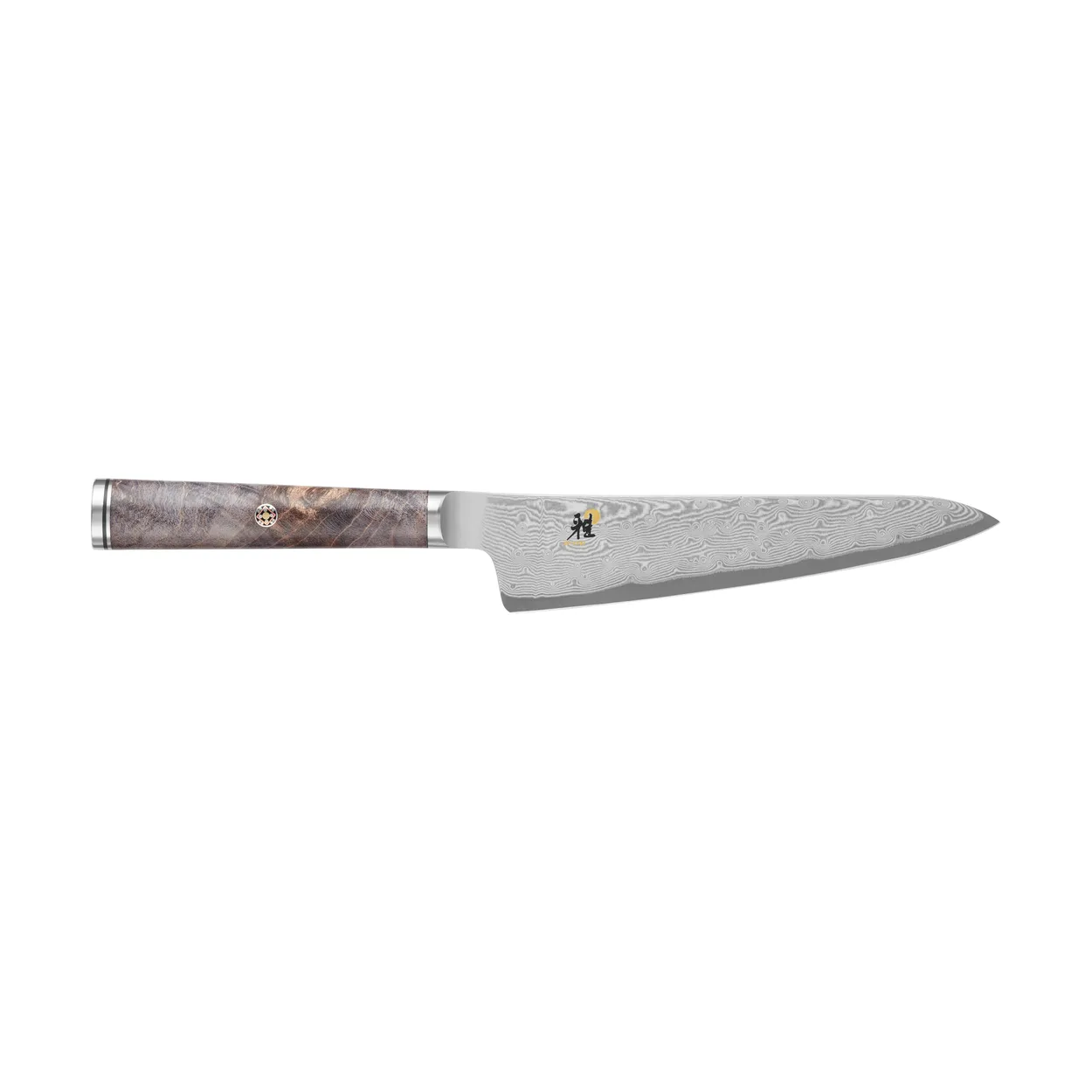 Miyabi Black 5000MCD 67 shotoh allkniv høy 13 cm Damaskus-svart