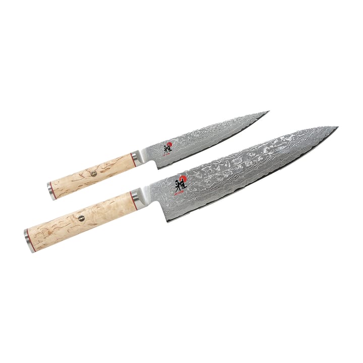 Miyabi Birch 5000MCD knivsett 2 deler, Tre Miyabi