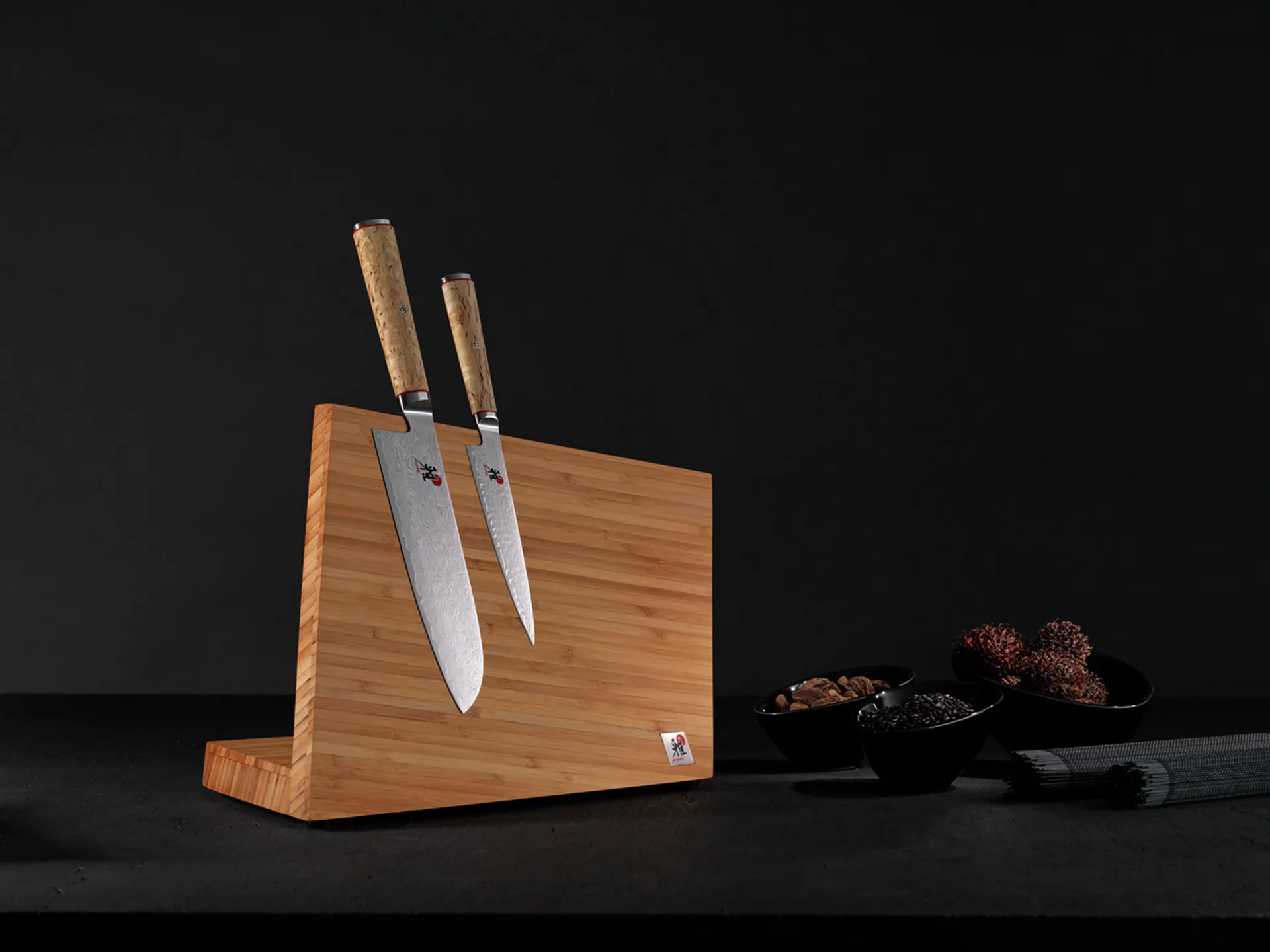 Miyabi Birch 5000MCD knivsett 2 deler, Tre Miyabi