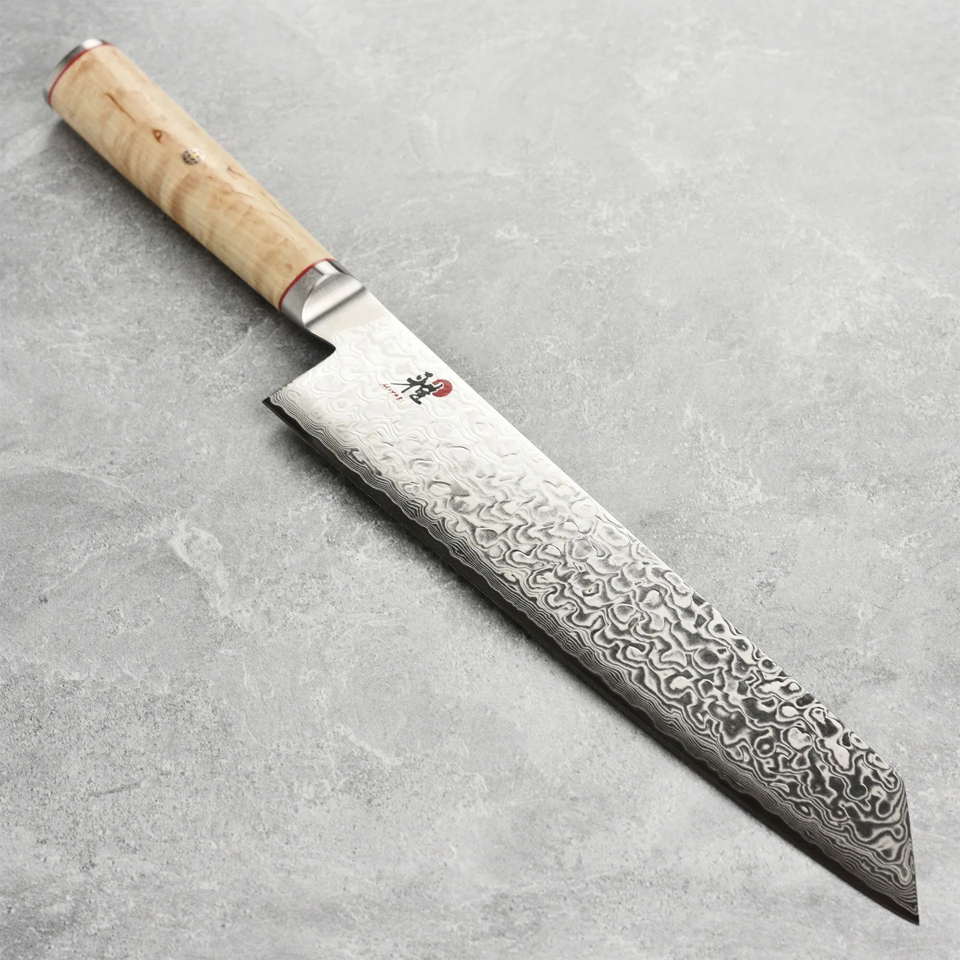 Miyabi bjørk 5000MCD kiritsukekniv 24 cm, Damaskusstål-bjørk Miyabi