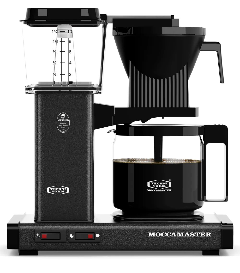 Moccamaster Automatisk kaffetrakter 1,25 l Anthracite