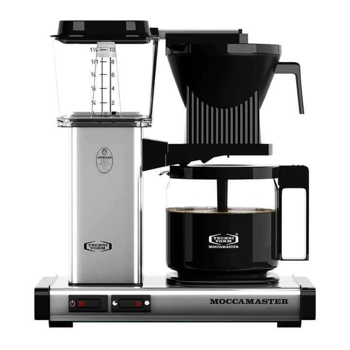 Automatisk kaffetrakter 1,25 l - Polished silver - Moccamaster