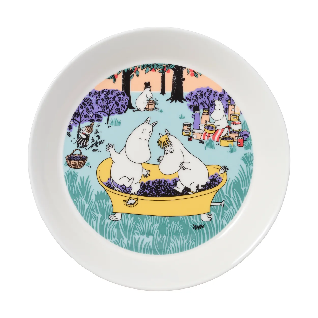 Moomin Arabia Berry Season Mummitallerken 2024 Ø19 cm